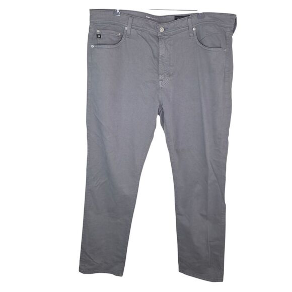 AG Men's Everett Slim Straight Berlin Steel Gray Pants Size 40x32 - Picture 1 of 6